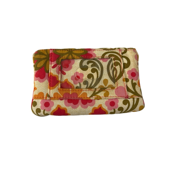 Vera Bradley Wallet Floral Pink Green - Picture 5 of 5